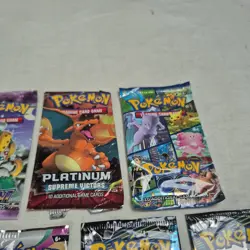 13x Empty Booster Packs Miscellaneous Pokemon Card Game Pokemon TCG - Image 3