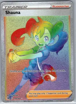 Shauna (Secret) 278/264 SWSH08: Fusion Strike - Pokemon Card - NM - Image 1