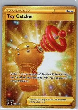 Toy Catcher (Secret) 233/203 SWSH07: Evolving Skies - Pokemon Card - NM - Image 1