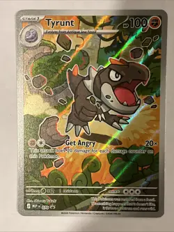 Tyrunt 070 ME: Mega Evolution Holo NOT A SEALED PROMO Full Art Pokemon Card - Image 1