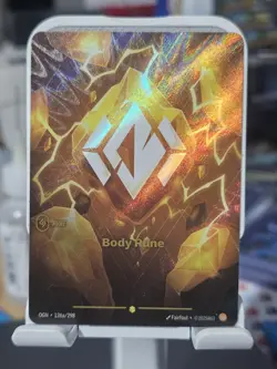 Body Rune 126a/298 Riftbound League of Legends Origins TCG Card Near Mint - Image 1