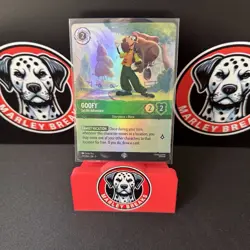Disney Lorcana Goofy Set for Adventure Fabled 211/204 Epic Foil Card - Image 1