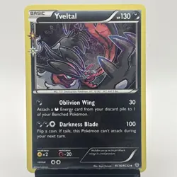 Yveltal RC16/RC32 Evolutions Radiant Collection Holo Uncommon Pokemon Card NM - Image 1