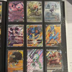Pokemon Card Collection, Full Arts and SIRs, 204 cards, Modern, Binder Included - Image 3