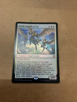 Battle Angels Of Tyr M 009 Foil Battle For Baldurs Gate - MTG - Image 1