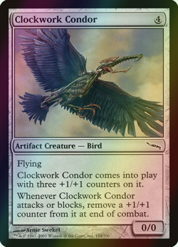 MTG Clockwork Condor Foil ** Mirrodin ** English (LP) - Image 1