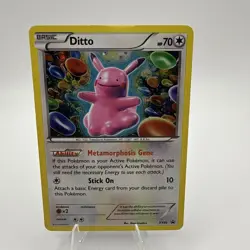 Pokemon TCG XY Black Star Promos Ditto Holo XY40 - Image 1