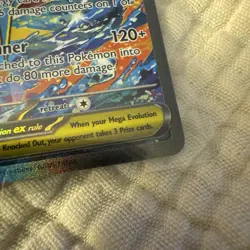 Mega Greninja ex SIR 116/086 Chaos Rising Special Illustration Rare Pokemon TCG - Image 4