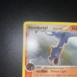 Pokemon TCG Aerodactyl EX Holon Phantoms 35 Regular Uncommon Delta Species - Image 2