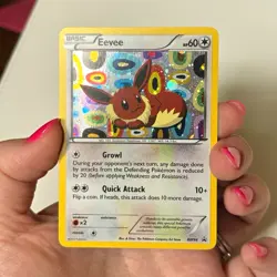 Pokemon TCG Eevee BW94 Black & White Promo Holo English 2013 60HP Basic - Image 1