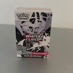 Pokemon TCG White Flare Scarlet and Violet Booster Bundle Factory Sealed - Image 1
