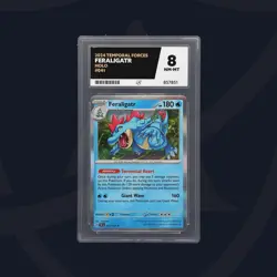 Pokemon ACE 8 NM-MT Feraligatr Holo 041/162 Temporal Forces 2024 - Image 1