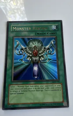 Monster Reborn LOB-118 The Legend of Blue Eyes White Dragon Unlimited|Unlimited - Image 1