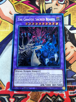 The Chaotic Sacred Beasts cori-en029 1st Edition (NEW) Secret Rare Yu-Gi-Oh! - Image 1