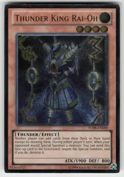 Thunder King Rai-Oh (UTR) TU08-EN000 Turbo Pack: Booster Eight YU-GI-OH - Image 1