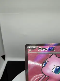 MEW EX 193/165 Ultra Rare SV 151 Full Art Pokemon Card NM - Image 2