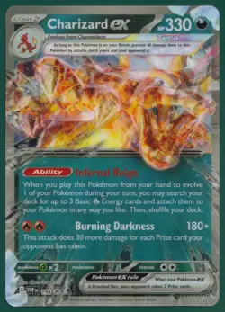Pokemon Charizard GX JUMBO Oversized Promo Holo Card - Image 1