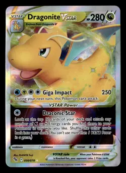 Dragonite VSTAR 050/078 Ultra Rare Pokemon GO Pokemon Card - Image 2