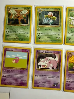 Vintage Pokemon Card Lot WOTC Era Neo Gym Rocket Base Jungle Fossil Rare Uncommo - Image 4