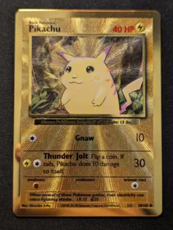 Pikachu - (Celebrations Metal Card) 058/102 Pokemon 25th Celebrations Holo LP - Image 2