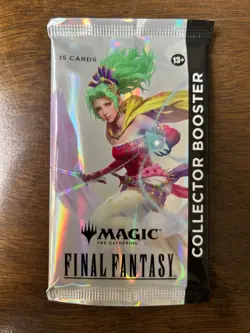 4 x Magic Gathering MTG Final Fantasy Collector Booster (15 Cards) NEW SEALED - Image 1