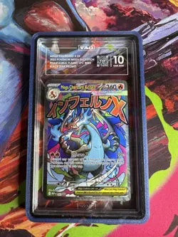 Mega Charizard X Ex 023 Promo - Pokemon Card - Blackstar Promo - TAG 10 - Image 1