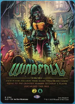 Windfall (Secret Lair Promo) MINT MTG MAGIC CARD (519619) ABUGames - Image 1
