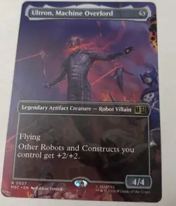 Ultron, Machine Overlord (Borderless) Commander: Marvel Super Heroes Regular - Image 1