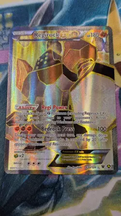 Regirock EX 43a/124 Holo Promo Alternate Art Promos NM - Image 1