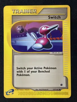 2002 Pokemon e-Series Expedition 157/165 Switch - Image 1