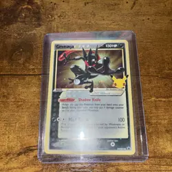 Greninja Gold Star Sealed SWSH144 2021 Celebrations Pokemon Black Star Promo - Image 2