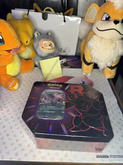 Pokemon TCG Team Rocket Nidoking Destined Rivals Tin Brand New Factory Sealed - Image 2