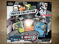 *Pokemon TCG: Black Bolt & White Flare Unova Victini Poster Collection - Sealed - Image 1