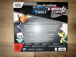 *Pokemon TCG: Black Bolt & White Flare Unova Victini Poster Collection - Sealed - Image 2