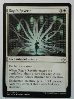 Sage's Reverie *Uncommon* Magic MtG x1 Fate Reforged SP - Image 1