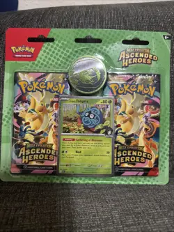 Pokemon Ascended Heroes - Tangela 2-Pack Booster Blister Factory Sealed - Image 1