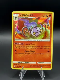 Chandelure 13/145 Holo - 2017 SWSH: Guardians Rising - Pokemon TCG NM - Image 1