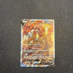 Entei V Crown Zenith Galarian Gallery Holo Ultra Rare Pokemon TCG GG36/GG70 NM - Image 3