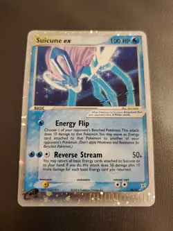 Suicune EX 94/95 Team Magma vs Team Aqua Cosmos Holo 2004 English Pokemon - Image 1