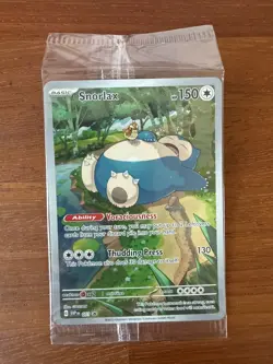 Pokemon 151 Snorlax SVP 051 TCG Scarlet &Violet ETB Black Star Promo Sealed - Image 1