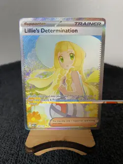 Lillie's Determination 184/132 Mega Evolution Pokemon TCG NM - Image 1