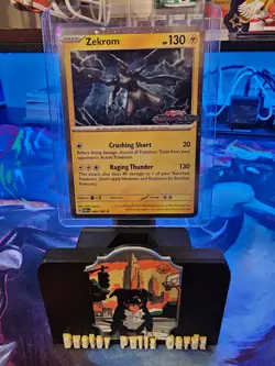 Pokemon: Zekrom 066/182 SV04: Paradox Rift -Stamped Promo Cosmos- Holo - Image 1