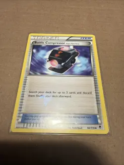 POKEMON BATTLE COMPRESSOR TEAM FLARE GEAR 92/119 UNCOMMON PHANTOM FORCES - Image 1