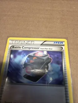 POKEMON BATTLE COMPRESSOR TEAM FLARE GEAR 92/119 UNCOMMON PHANTOM FORCES - Image 4