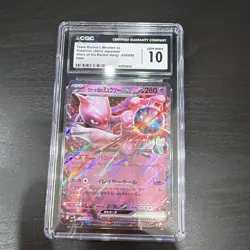 The Pokemon Company Pokemon TCG Team Rocket's Mewtwo ex 039/098 Holo JP CGC 10 - Image 1