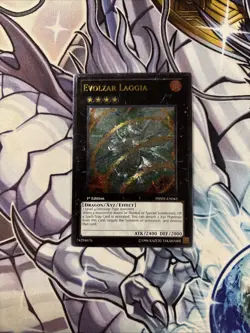 (HE) YuGiOh! Evolzar Laggia PHSW-EN043 Ultimate Rare 1st Ed VLP (13) - Image 1