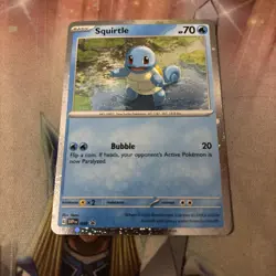 Squirtle Cosmos Holo NM SVP Black Star Promo 048 Pokemon Card - Image 1