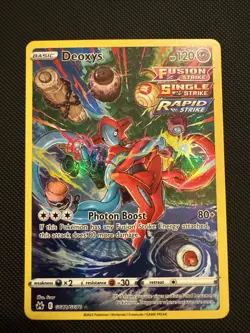 Pokemon Deoxys TCG Full Art Ultra Rare Holo Card GG12/GG70 Crown Zenith NM - Image 1