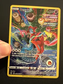 Pokemon Deoxys TCG Full Art Ultra Rare Holo Card GG12/GG70 Crown Zenith NM - Image 2
