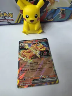 Pokemon TCG Charizard EX Card Scarlet & Violet 151 006/165 - Image 1